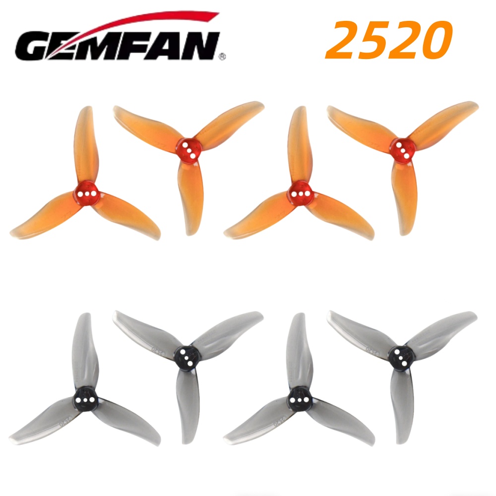 4Pairs Gemfan Hurricane 2520 2 - Drone Racing Propeller review and price