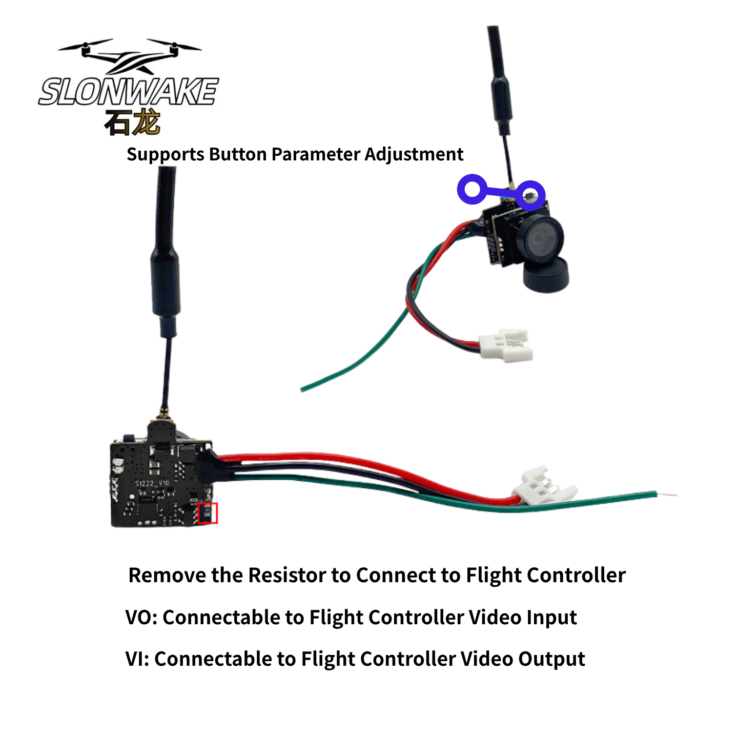 SLONWAKE 5.8G Analog Video Tra - Drone Racing Transmitter review and price