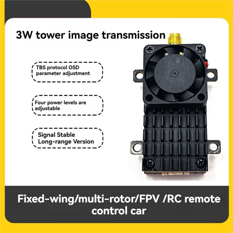 【NEW USER EXCLUSIVE】For 5-20KM - Drone Racing Transmitter review and price