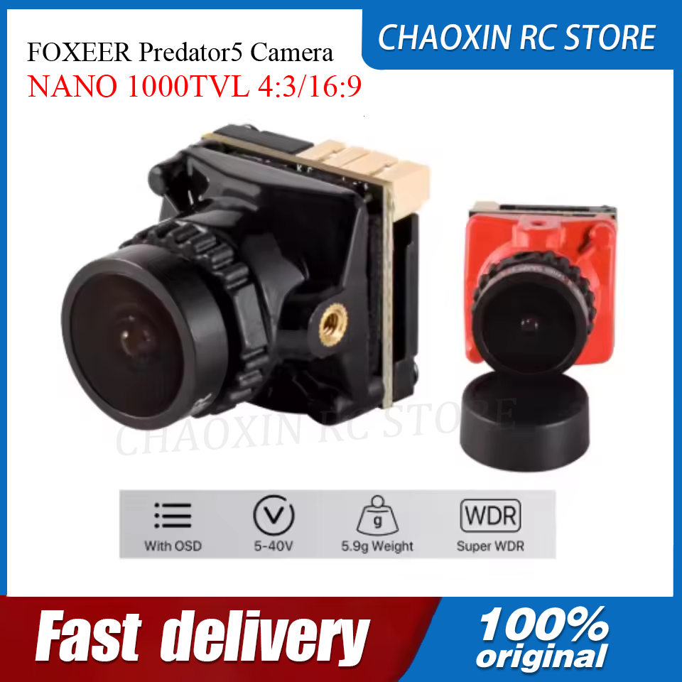 FOXEER Predator5 Camera NANO 1 - Drone Racing Camera review and price