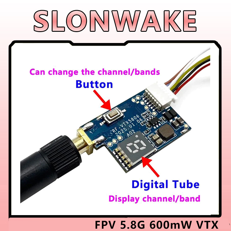 SLONWAKE 5.8G TS5823 PRO Mini  - Drone Racing Transmitter review and price