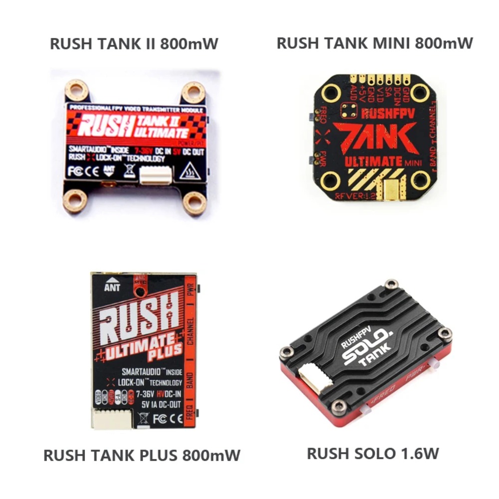 RUSH TANK Ultimate II/Mini/PLU - Drone Racing Transmitter review and price