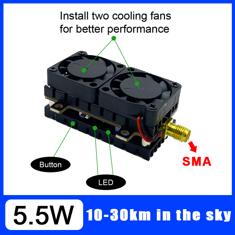 Long Range 5.8GHz 5.5W Video T - Drone Racing Transmitter review and price